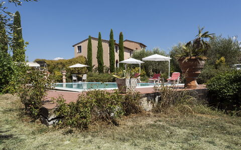 Villa Cevoli: Pianta, Cielo, Comunita 'Impianto, Costruzione, Lotto, Casa, Tenda, Albero, Zona Residenziale, Paesaggio