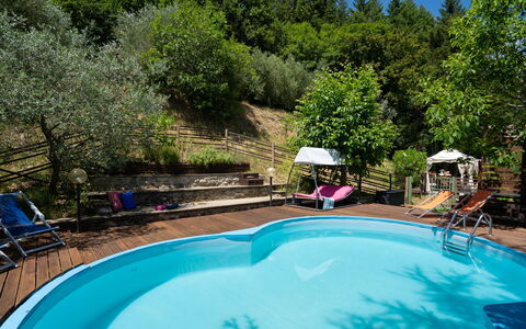 Villa La Vigna: Acqua, Pianta, Proprietà, Piscina, Natura, Azzurro, Albero, Costruzione, Shade, Mobili Da Esterno