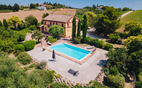 Casa Bellavista: Arbusto, Casa, Estate, Casa, Insediamento Umano, Agriturismo, Piscina, Giardino, Villetta