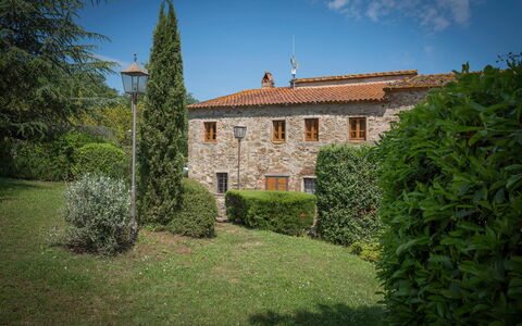 Fonte Nuova - Badia Agnano, Toscana: Pianta, Cielo, Finestra, Costruzione, Vegetazione, Lotto, Paesaggio Naturale, Albero, Erba, Villetta