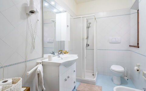 La Vecchia Fornace La Piastra Apartments - Abetone: Specchio, Rubinetto, Idraulico Fixture, Proprietà, Lavello, Bagno, Viola, Lavandino Del Bagno, Interior Design