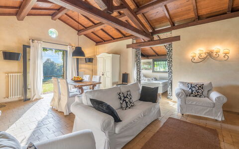 Casale Delle Papere, Pool, Romantic Holiday In Nep: Mobilia, Proprietà, Interior Design, Illuminazione, Comfort, Legna, Divano, Architettura, Tavolo, Pavimento