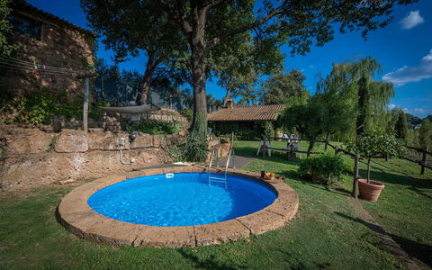 Casale Delle Papere, Pool, Romantic Holiday In Nep: Acqua, Pianta, Cielo, Blu, Piscina, Azzurro, Costruzione, Albero, Erba, Shade