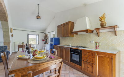 Apartment Podere: Cabinetry, Mobilia, Controsoffitto, Proprietà, Cassetto, Cucina, Legna, Interior Design, Costruzione, Pavimentazione