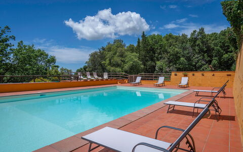 Tenuta De Paoli - Chianni, Pool, Wifi, Privacy, To: Acqua, Nube, Cielo, Proprietà, Piscina, Costruzione, Pianta, Azzurro, Shade, Albero