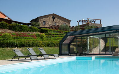 Villa Trivigno: Shade, Tenda, Piscina