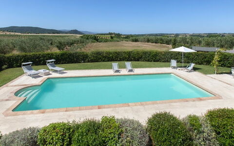Villa Sant'andrea: Acqua, Cielo, Proprietà, Piscina, Pianta, Costruzione, Rettangolo, Shade, Lotto, Tempo Libero