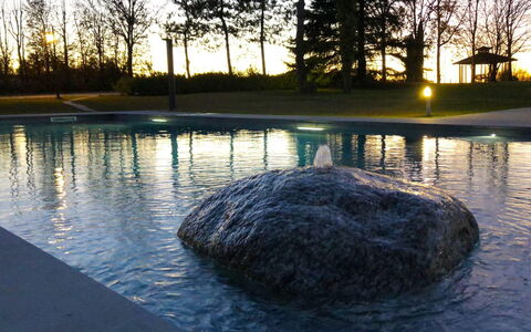 Casa del Marchese, Pool, Wifi, Castell' Arquato: Acqua, Cielo, Risorse Idriche, Albero, Pianta, Paesaggio Naturale, Ramo, Lago, Banca, Biome