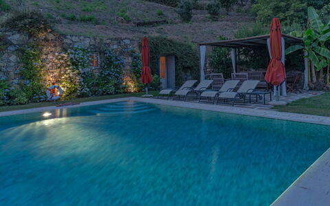 Villa Marlia: Acqua, Proprietà, Piscina, Azzurro, Pianta, Corpo D'Acqua, Mobili Da Esterno, Tempo Libero, Albero, Costruzione