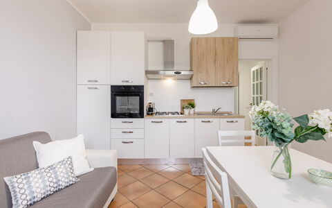 Cyca Holiday Home: Mobilia, Fiore, Cabinetry, Proprietà, Controsoffitto, Pianta, Interior Design, Divano, Cucina Stufa