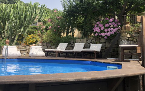 San Noto House With Pool Ac Wifi: Acqua, Pianta, Proprietà, Fiore, Natura, Azzurro, Tavolo, Rettangolo, Costruzione, Illuminazione