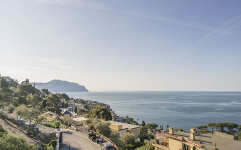 Pieve Ligure Seaside View, Wifi: Costa, Orizzonte, Costiera E Morfologie Oceanic, Mare, Paesaggio, Oceano, Riva, Hill Station, Spiaggia, Promontorio