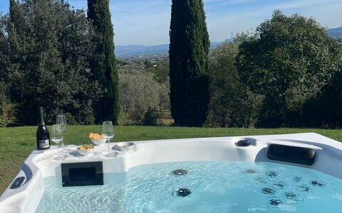 Villacolle 1, Poggio a Caiano, Hot Tub, Wifi, Ac: Piscina, Idraulico Fixture, Vasca Da Bagno, Vasca Idromassaggio, Ricorrere, Giochi D'Acqua, Eco Hotel, Mobili Da Esterno, Pianta Della Casa