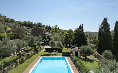 Villa delle Rose: Aerial view