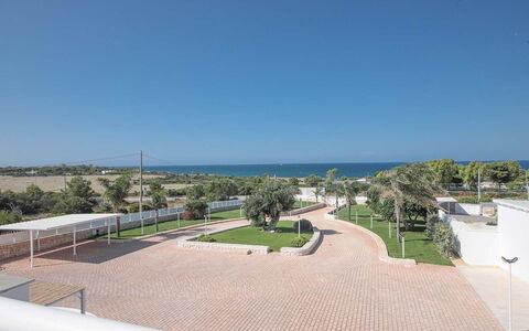 Villa Azzurra Seaview In Monopoli, Puglia: Cielo, Pianta, Urban Design, Lotto, Zona Residenziale, Manto Stradale, Shade, Orizzonte, Paesaggio, Immobiliare