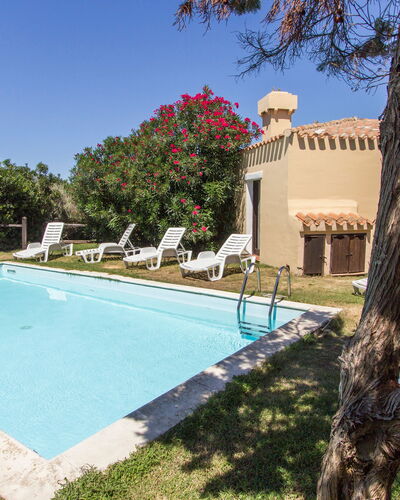 Villetta Mare Blu With Pool, Country Village, Stin: Piscina, Ricorrere, Estate, Hacienda, Mobili Da Esterno, Eco Hotel, Agriturismo, Shade, Villa, Lettino