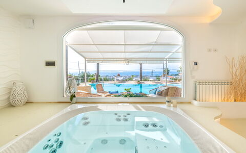 Villa Solemare: Interior Design, Mobilia, Ricorrere, Sedia, Idraulico Fixture, Hotel, Pianta Della Casa, Piscina, Villa, Eco Hotel