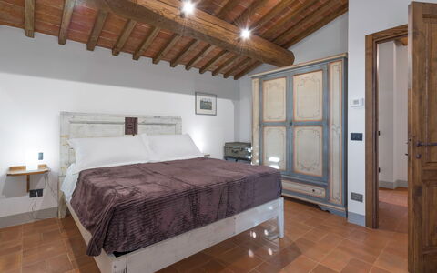 La Capanna, Borgo Campassini, Monteriggioni: Interior Design, Mobilia, Pavimentazione, Soffitto, Camera Da Letto, Pavimento, Camera, Casa, Appartamento, Letto