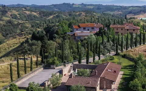Villa la Tabaccaia: Paesaggio, Lotto, Area Rurale, Chaparral, Hill Station, Estate, Villaggio, Piantagione, Shrubland