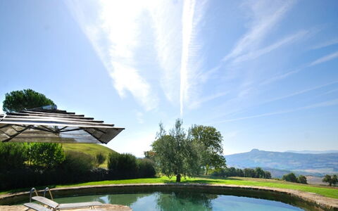 Case Belle: Blu, Paesaggio, Luce Del Sole, Landscaping, Riflessione, Stagno, Giochi D'Acqua