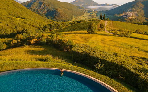 Villa Sibilla: Paesaggio, Piantagione, Piscina, Agricoltura, Eco Hotel