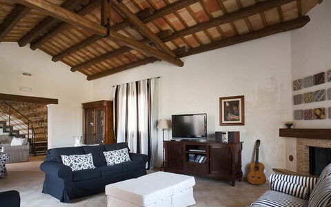 Villa dello Zingaro: Mobilia, Interior Design, Parete, Pavimentazione, Legna, Pavimento, Divano, Camera, Soggiorno, Casa