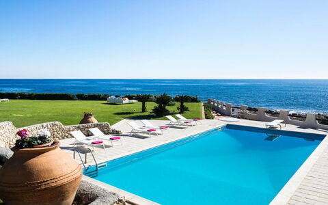 Villa Luna Blu: Blu, Mare, Piscina, Tempo Libero, Mobili Da Esterno, Oceano, Ricorrere, Costa, Vacanza, Tropici