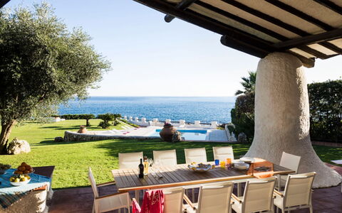 Villa Luna Blu: Blu, Mobilia, Mobili Da Esterno, Mare, Shade, Ricorrere, Costa, Oceano, Tempo Libero, Eco Hotel