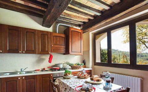Cascina Arcangelo: Cucina, Interior Design, Mobilia, Controsoffitto, Elettrodomestico Da Cucina, Camera, Apparecchio Major, Cucina & Sala Da Pranzo Tavolo, Soffitto, Cabinetry