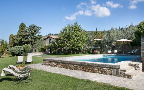 Villa Bel Monte: Piscina, Mobili Da Esterno, Estate, Giardino, Ricorrere, Hacienda, Shade, Landscaping, Backyard, Eco Hotel
