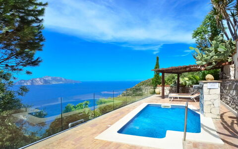 Villa Campanella: Blu, Piscina, Ricorrere, Costiera E Morfologie Oceanic, Mare, Eco Hotel, Costa, Hotel, Tropici, Villa