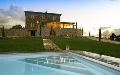 Villa Eline: Piscina, Agriturismo, Sera, Villa, Agricoltura