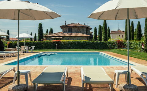 La Pergola: Piscina, Mobili Da Esterno, Lettino, Ricorrere, Tavolo Esterno, Ombrello, Eco Hotel, Villa, Sedia, Shade
