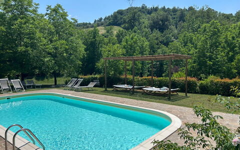 Montaione Country House Amarrante, Pool, Ac: Piscina, Mobili Da Esterno, Ricorrere, Shade, Terme, Eco Hotel, Tempo Libero, Giardino, Hacienda, Landscaping