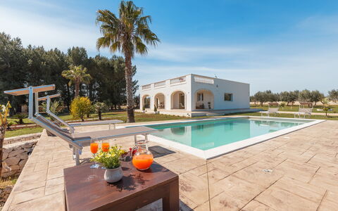 Villa Pallino: Architettura, Estate, Materiale Composito, Hacienda, Landscaping, Shade, Dimora, Villa, Design, Piscina