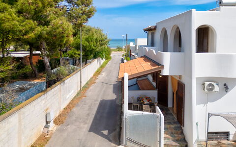 La Vista Mare Da Viola: Shade, Balcone, Le Scale