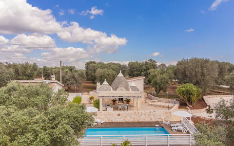 Trullo Quattro Carrini: Piscina, Estate, Tempo Libero, Ricorrere, Hacienda, Villa, Mobili Da Esterno, Vacanza, Eco Hotel