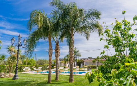Ville Poggioreale: Woody Impianto, Ricorrere, Shade, Landscaping, Piscina, Tropici