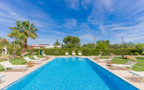 Ville Poggioreale: Blu, Piscina, Ricorrere, Tempo Libero, Landscaping, Eco Hotel, Resort Citta ', Mobili Da Esterno, Tropici