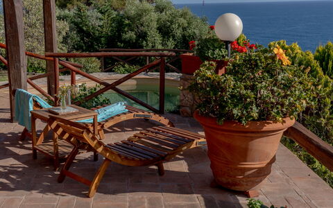 Villa Argentina: Mobilia, Mare, Vaso Di Fiori, Costiera E Morfologie Oceanic, Mobili Da Esterno, Oceano, Costa, Tavolo Esterno, Sedia, Pianta Della Casa