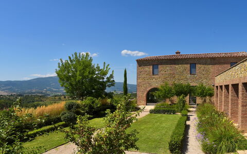 Podere Vigna Nuova: Erba, Arbusto, Lotto, Groundcover, Giardino, Piantagione, Estate, Landscaping, Hedge, Agriturismo
