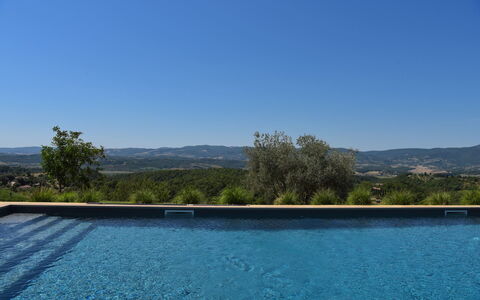 Podere Vigna Nuova: Blu, Piscina, Giochi D'Acqua