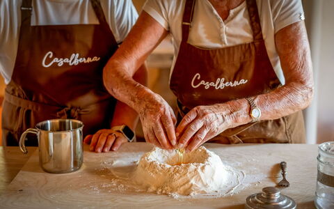 Casalberna: Ingrediente, Cucinando, Cibo