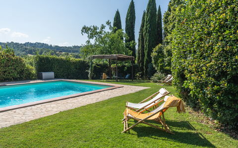 La Piccola Oasi: Blu, Piscina, Giardino, Mobili Da Esterno, Tempo Libero, Ricorrere, Eco Hotel, Shade, Landscaping, Hacienda