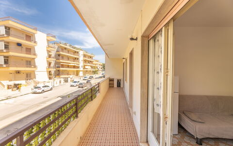 Vico Apartment Balcony, Gallipoli: Appartamento, Condominio, Balcone, Parcheggio