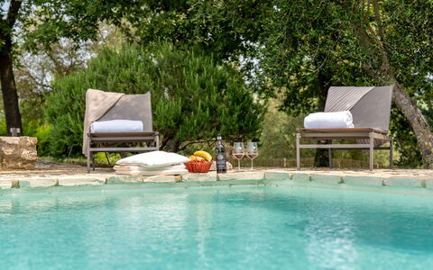 In the Heart of Chianti, Pool, Wifi, View - Lillia: Mobilia, Mobili Da Esterno, Giardino, Shade, Sedia, Materiali Naturali, Design, Bracciolo, Tropici, Di Vimini