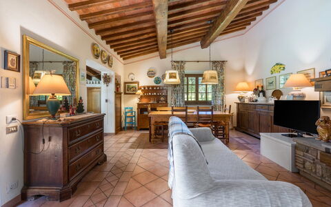 Grace Home, Pool, Wifi, Gambassi Terme: Mobilia, Casa, Casa, Tavolo, Sedia, Porta, Pianta Della Casa, Cucina & Sala Da Pranzo Tavolo, Soggiorno