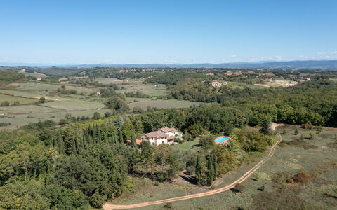 Casale del Timignano, Private Villa with Huge Gard: Ambiente Naturale, Vegetazione, Paesaggio Naturale, Paesaggio, Visione Globale, Fotografia Aerea, Plain, Area Rurale, Ecoregione, Lotto