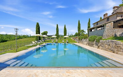 Casa vacanza Dimora Chianti Shire: Stunning Tuscan Villa on Vin - Rietine, Toscana, Italia