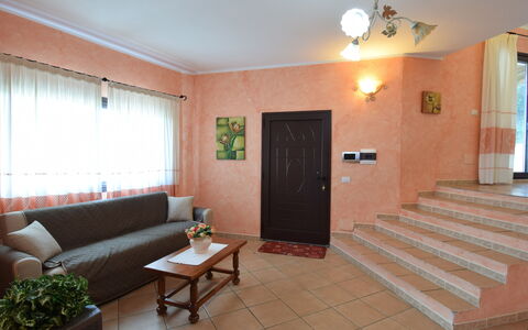 Belvedere Apartment Ac, Budoni: Mobilia, Interior Design, Pavimentazione, Pavimento, Divano, Soffitto, Camera, Illuminazione, Soggiorno, Tavolo